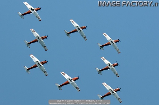 2005-07-16 Lugano Airshow 144 - Pilatus PC-7 Team
